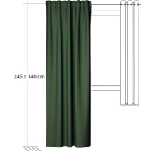 Gordijn, 245 x 140 cm