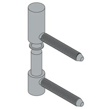 Deurhengsel met schroeven