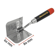 Maurerlob hoekspatel, binnenhoek, 60 mm x 80 mm