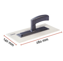 Gladde spaan, 280 bij 140 millimeter