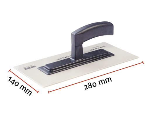Gladde spaan, 280 bij 140 millimeter