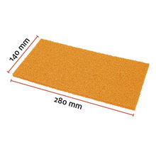 Schuurvlies, 280 mm lang en 140 mm breed