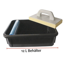 Tegelwas-set met 12 liter emmer en sponsbord