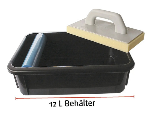Tegelwas-set met 12 liter emmer en sponsbord