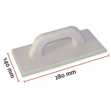 Sponsbord met afmetingen 280 mm bij 140 mm