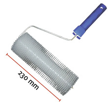 Ontluchtingsroller, 230 mm breed, met handvat
