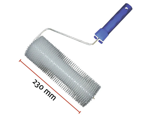 Ontluchtingsroller, 230 mm breed, met handvat