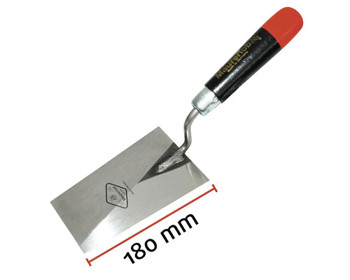Metselwerk troffel met een blallengte van 180 millimeter