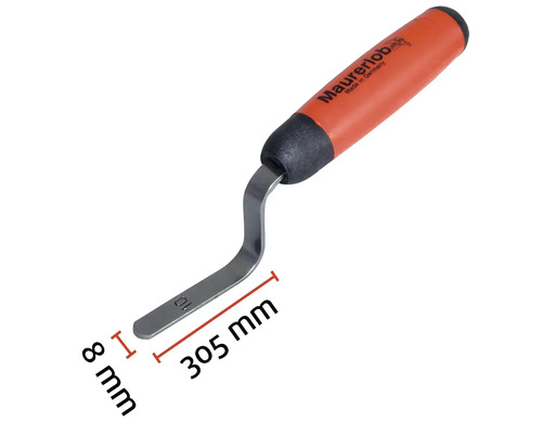 Maurerlob voegkrabber, voegmes, 305 mm lang