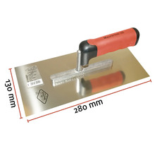 Maurerlob pleisterspaan, 280 mm lang, 130 mm breed