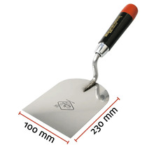 Metseltroffel met afmetingen 100 mm x 230 mm