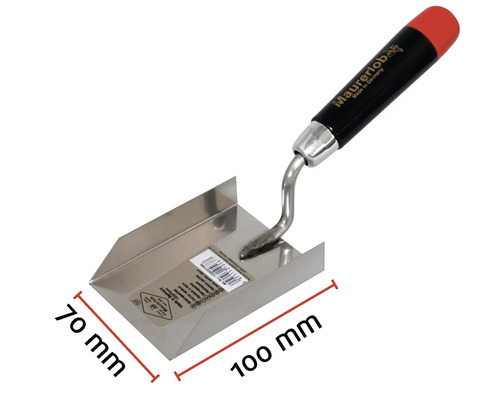 Metselwerktroffel, 100 mm x 70 mm, met kunststof handvat