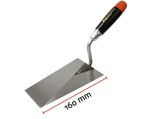 Metselwerk troffel met een bladlengte van 160 mm