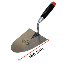 Metselspaan met een bladlengte van 180 millimeter.