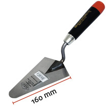 Metselwerk troffel met een bladlengte van 160 mm voor bouwwerkzaamheden