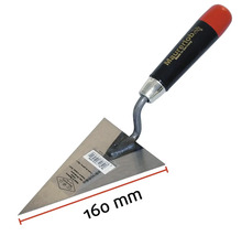 Driehoekige troffel met een lengte van 160 mm