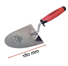 Metseltroffel met bladlengte van 180 mm en kunststof handvat