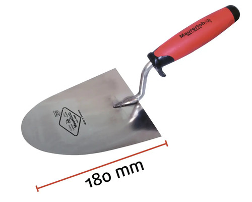 Metseltroffel met bladlengte van 180 mm en kunststof handvat