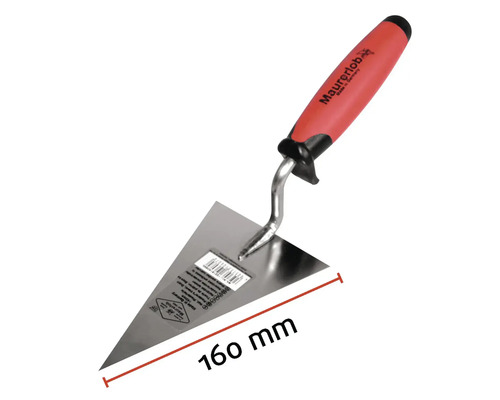 Metseltroffel met een bladlengte van 160 millimeter