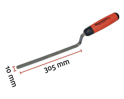 Voegspatel, 305 mm lang, 10 mm breed