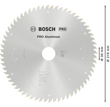 Bosch Pro Aluminium cirkelzaagblad met 216 millimeter diameter
