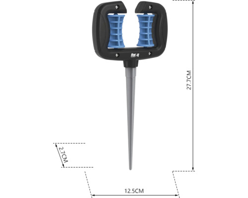 For Q Logo Bodemtester voor het meten van het vochtgehalte in de grond