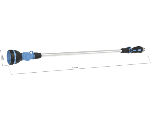 Tuinspuit met een lengte van 120 cm en een diameter van 6 cm