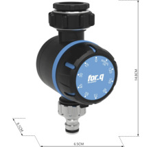 Water timer voor het regelen van de tuinberegening