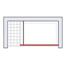Voetbaldoel met net
