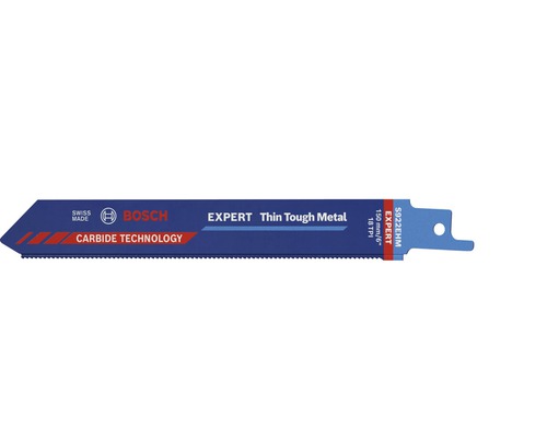Bosch Expert reciprozaagblad voor metaal, 150 mm lengte