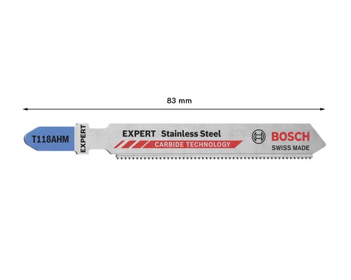 Bosch decoupeerzaagblad Expert T118AHM, 83 mm lang