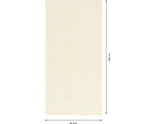 Universeel filter voor afzuigkappen, circa 93 mm bij 186 mm