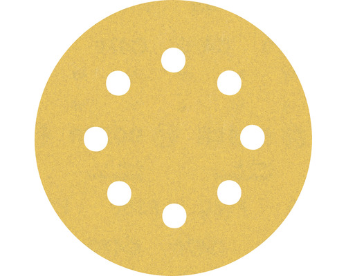 Rond schuurpapier met gaten voor schuurwerkzaamheden