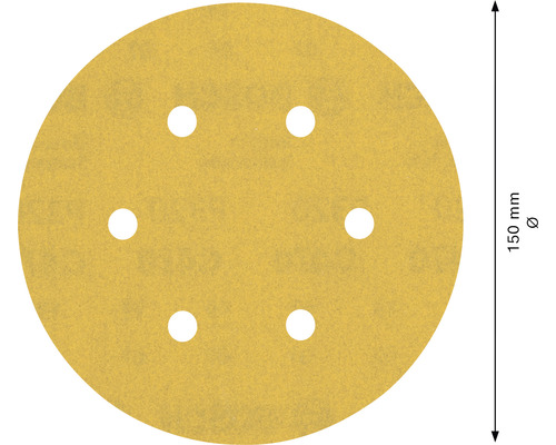 Schuurschijf, 150 mm diameter