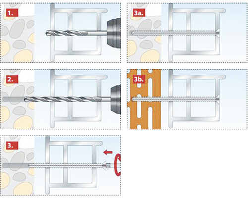 Instructies voor plugmontage in verschillende wandtypes