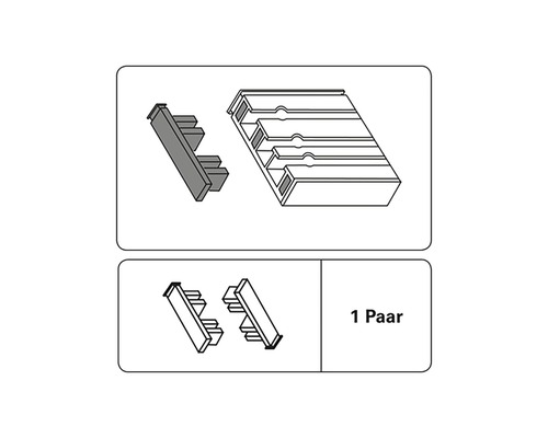 Illustratie van verbindingsstukken voor constructie