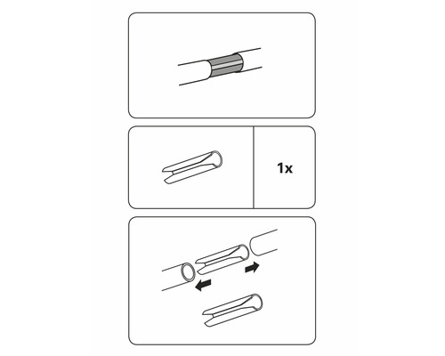 Instructie voor het verbinden van buizen met een verbinder