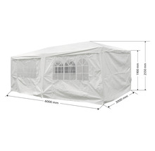 GARDEN PLACE Partytent wit 3x6 m-thumb-5