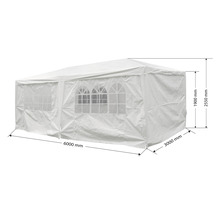 GARDEN PLACE Partytent wit 3x6 m-thumb-5 GARDEN PLACE Partytent wit 3x6 m-thumb-5