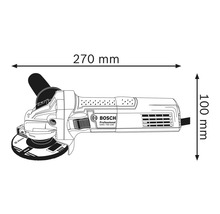 BOSCH Professional Haakse slijper GWS 750 (125 mm)