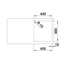 Afmetingen spoelonderkast