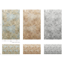 Meerdere decoratieve panelen met bloemmotief