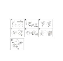 Montage-instructies voor een hangende strip