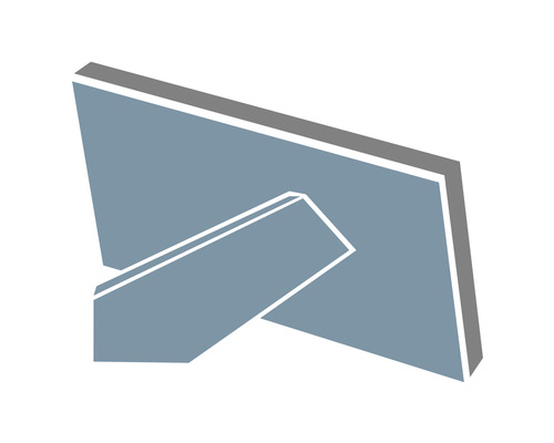 Achterkant van een fotolijst met standaard