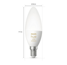 PHILIPS Hue White Ambiance LED-lamp E14/4W B39 instelbaar wit-thumb-5
