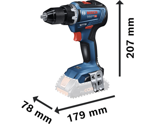 Accuboormachine met maatvoering van de grootte