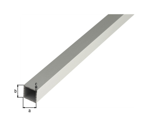 Aluminium rechthoekige buis met afmetingen