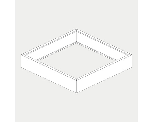 Lege hoogbed omranding