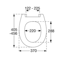 toiletzitting - Villeroy en Boch O.Novo toiletzitting met deksel