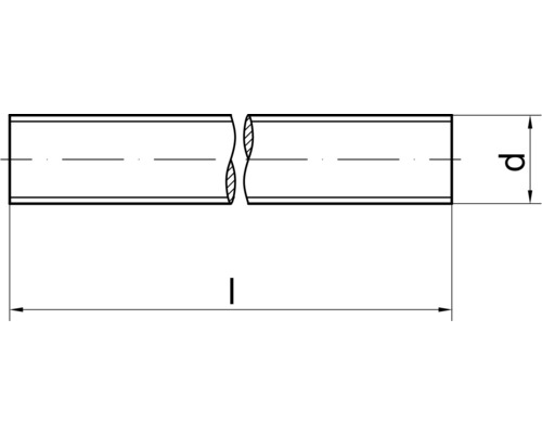 REYHER Draadeind M6 DIN976 RVS A4 1 meter